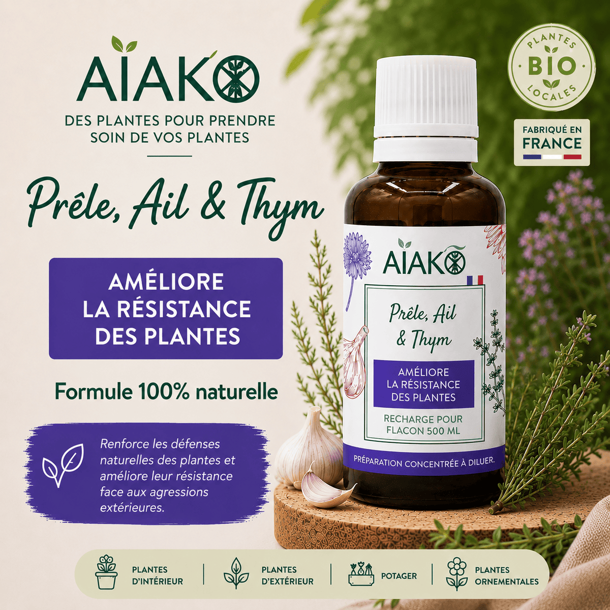 Concentré Résistance "Aiako" 30 ml