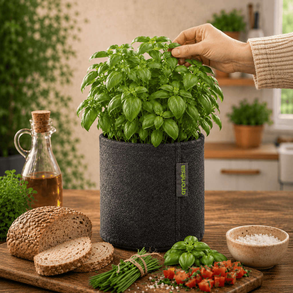  Kit Basilic Bio - Herbes Aromatiques