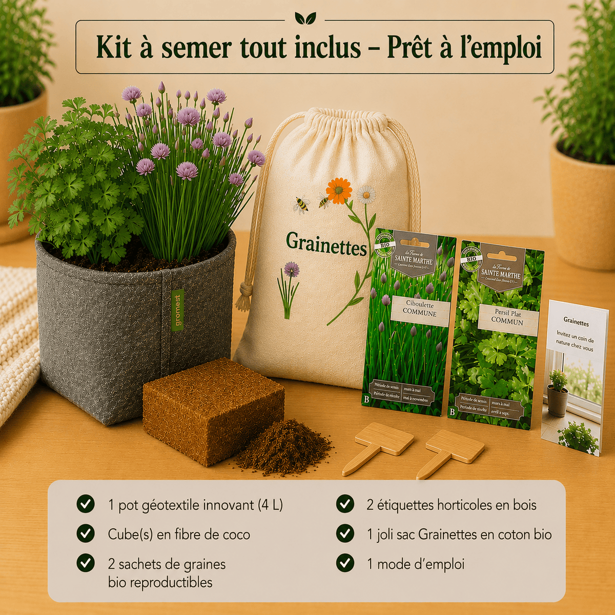 Kit Bonne nuit : Mélisse + Camomille 4 L