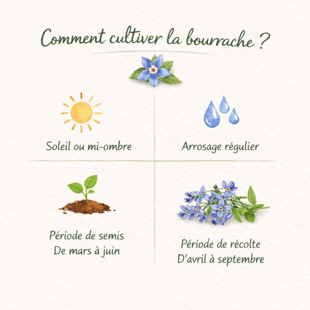 Kit bourrache bio 4 L