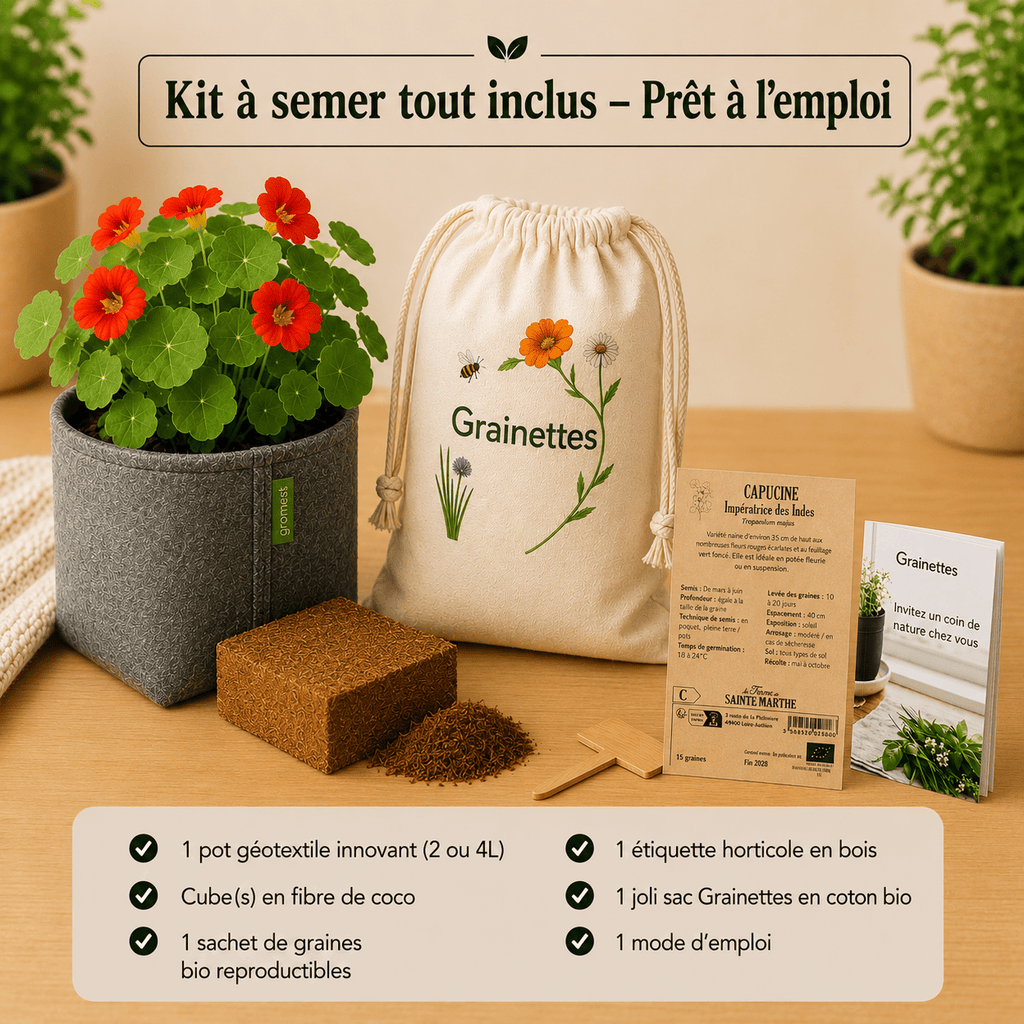 Kit bourrache bio 4 L
