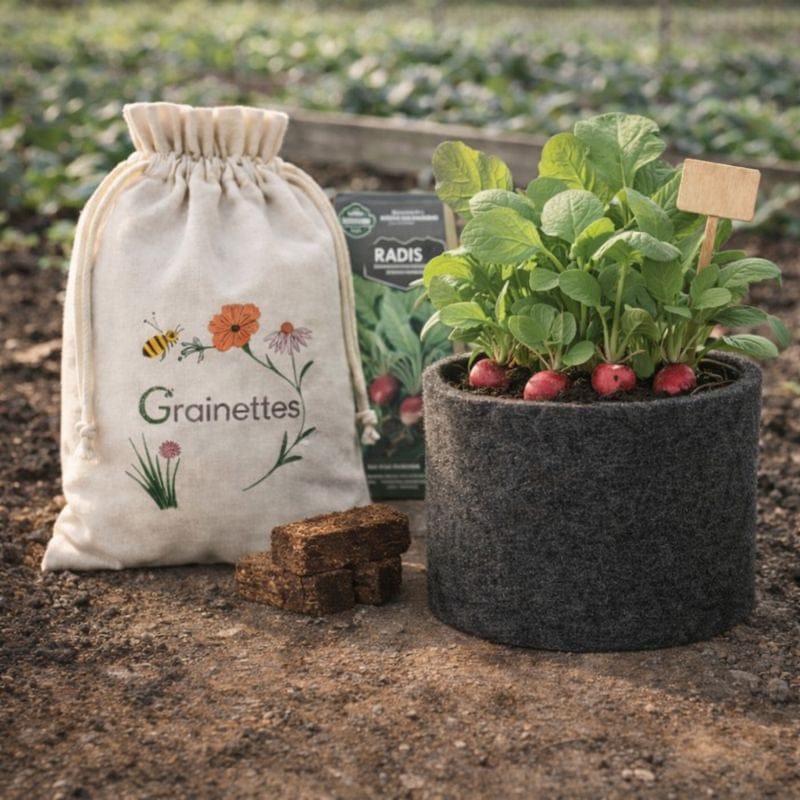 Kit radis de 18 jours bio 4 L