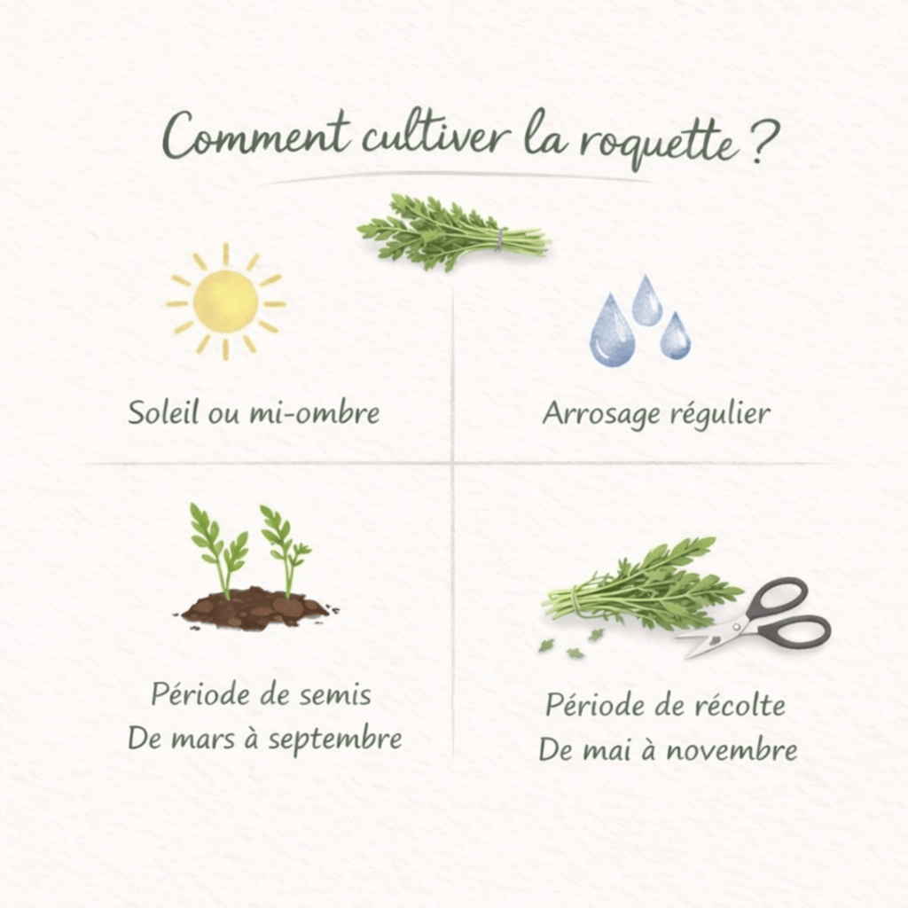 Kit roquette sauvage bio 4 L