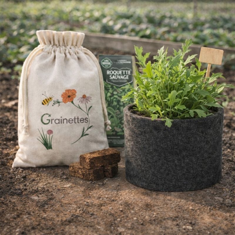 Kit roquette sauvage bio 4 L