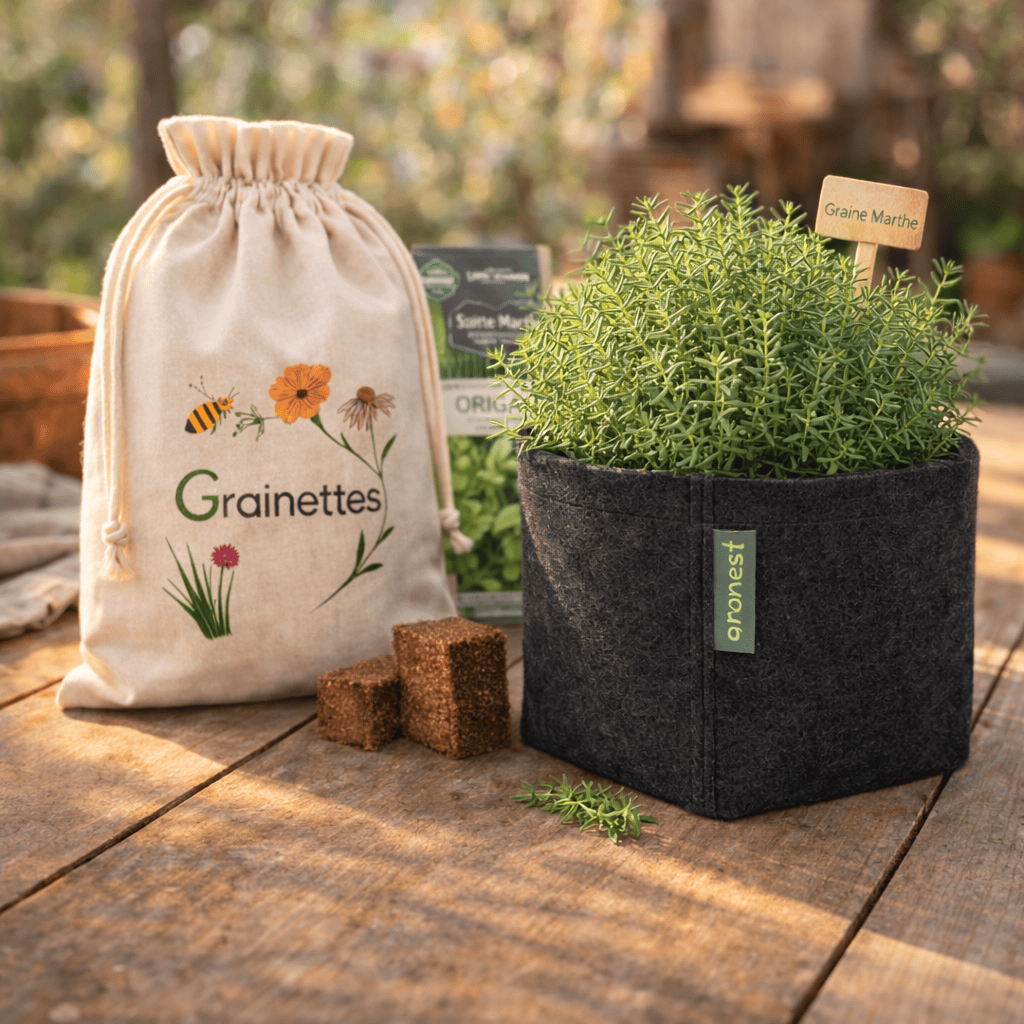  Kit Sarriette Bio - Herbes Aromatiques 2 L