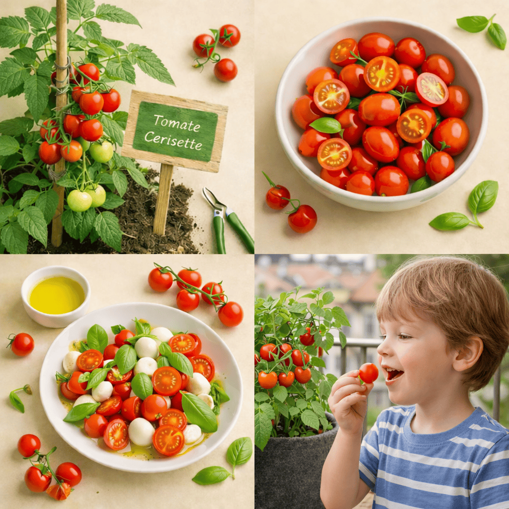 Kit tomate cerisette 'brin de muguet' bio 4 L