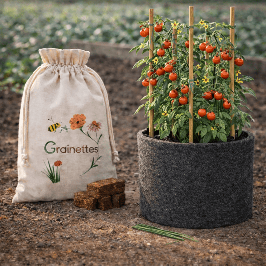 Kit tomate 'Cerisette Lylia' bio 4 L